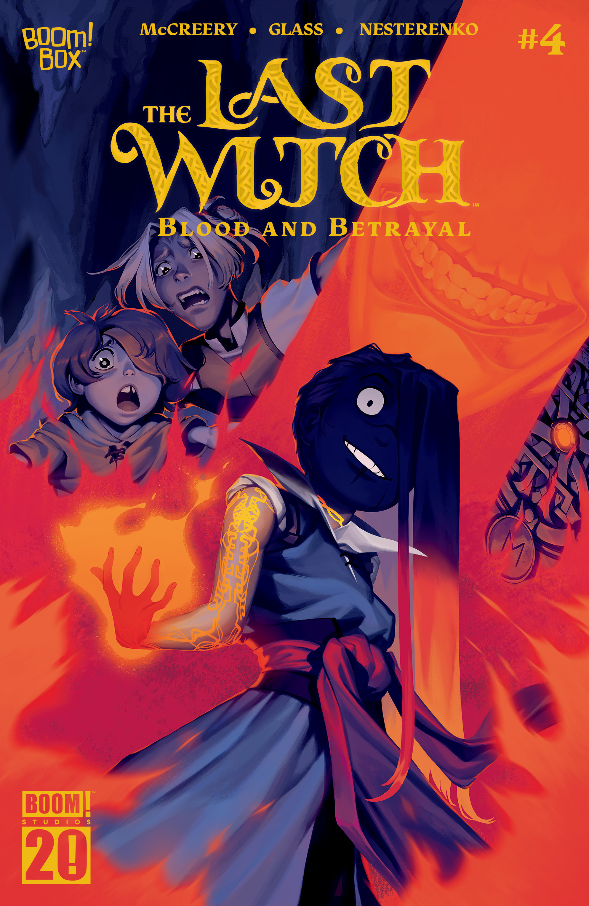 The Last Witch: Blood & Betrayal #4 Cvr A Glass