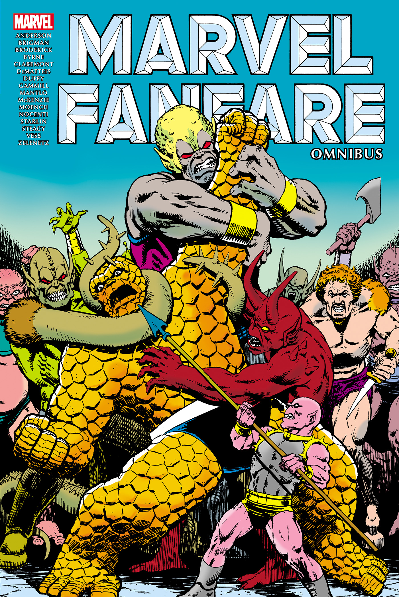 Marvel Fanfare Omnibus vol 2 Jim Starlin Cover h/c