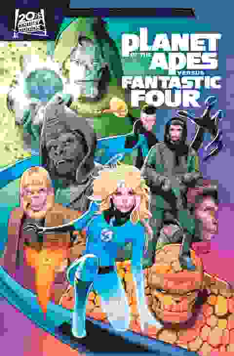 Planet Of The Apes Vs. Fantastic Four s/c