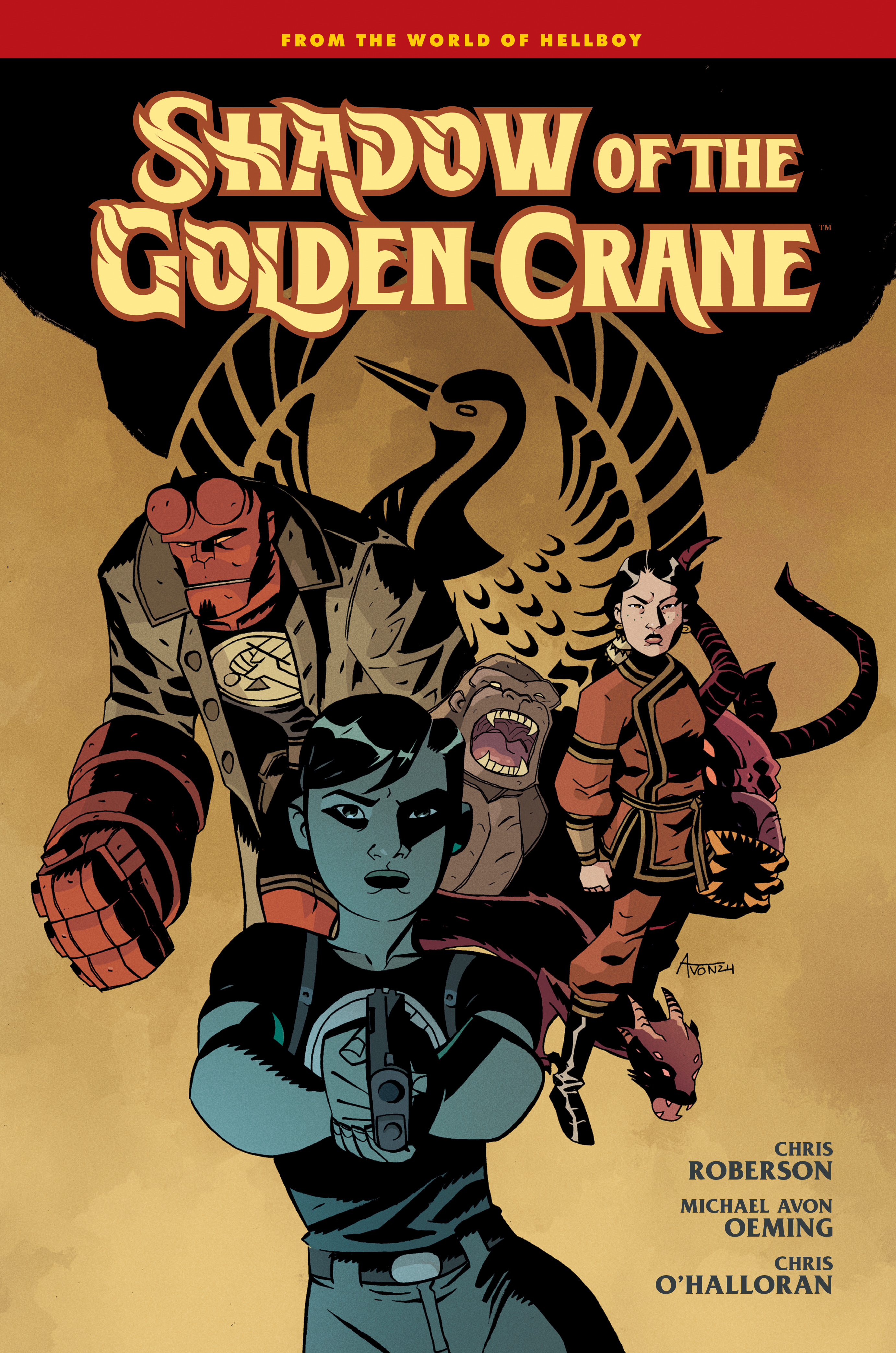 Shadow Of The Golden Crane h/c