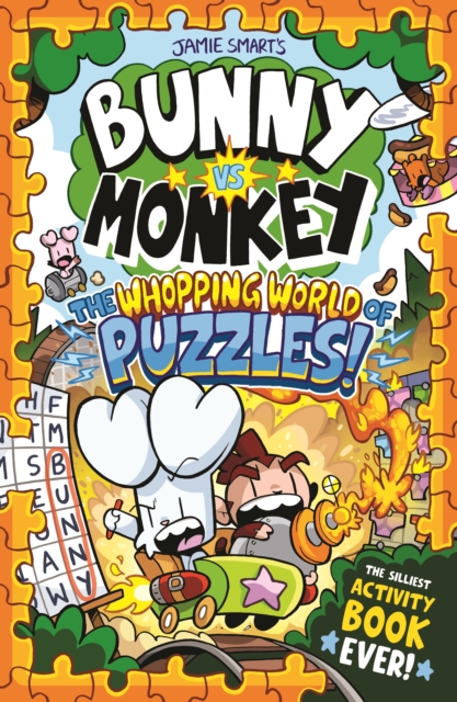Bunny Vs Monkey: The Whopping World Of Puzzles s/c
