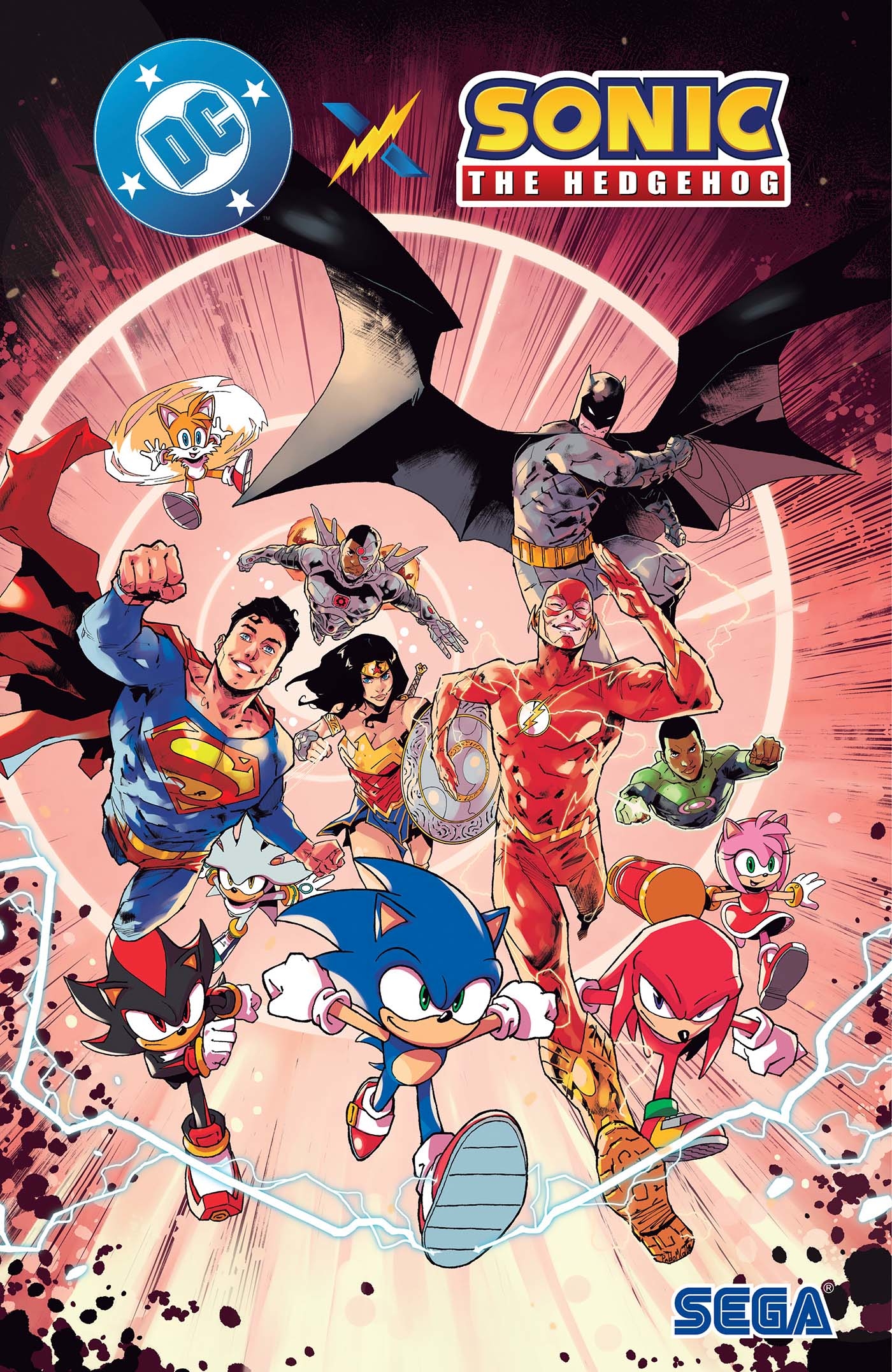 DC X Sonic The Hedgehog s/c