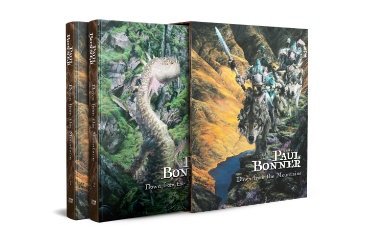 The Art Of Paul Bonner Down From The Mountains h/c