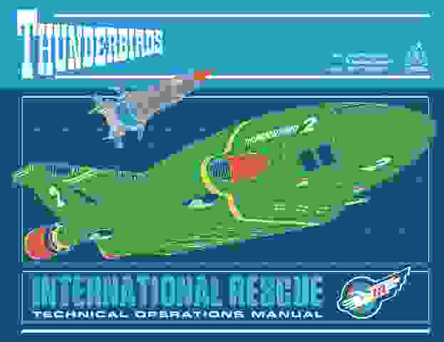 Thunderbirds International Rescue Technical Ops Manual h/c