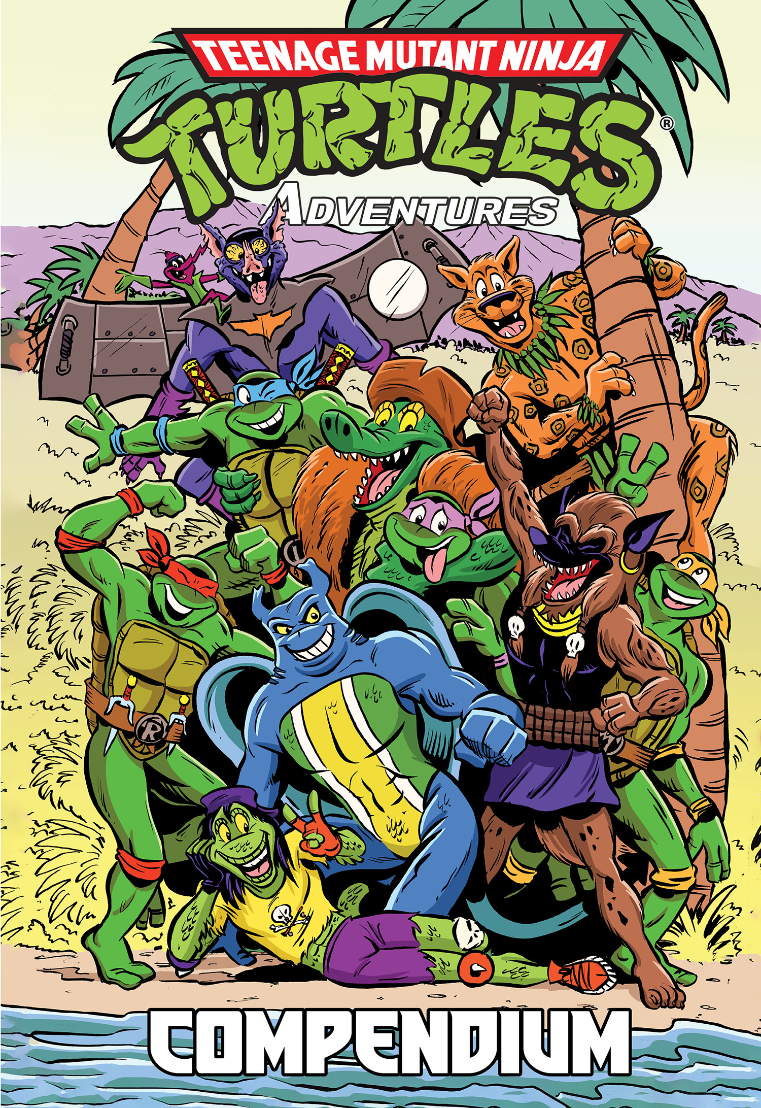 Teenage Mutant Ninja Turtles Adventures Compendium s/c vol 2 h/c