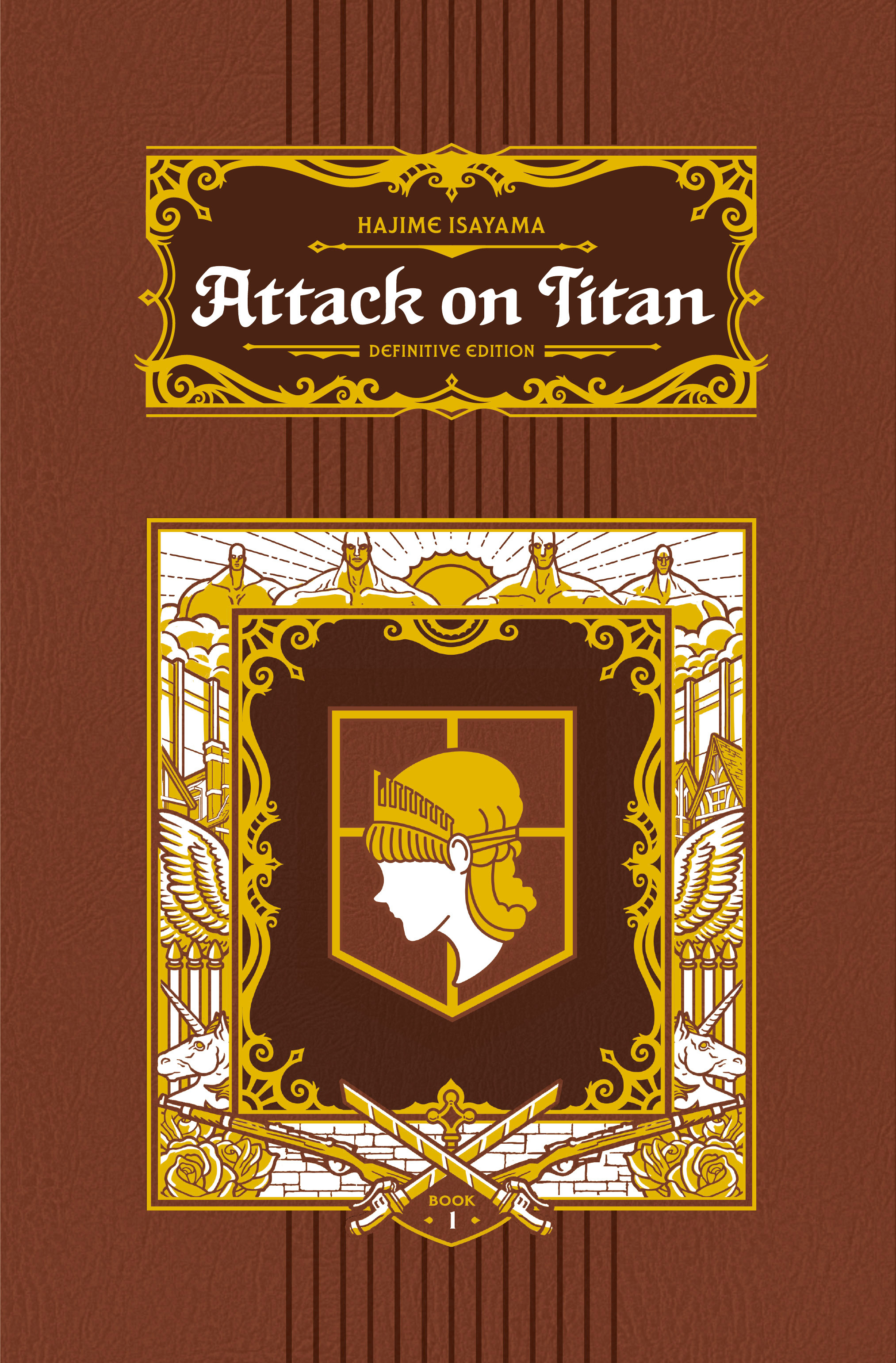 Attack On Titan Definitive Hardcover Collection vol 1