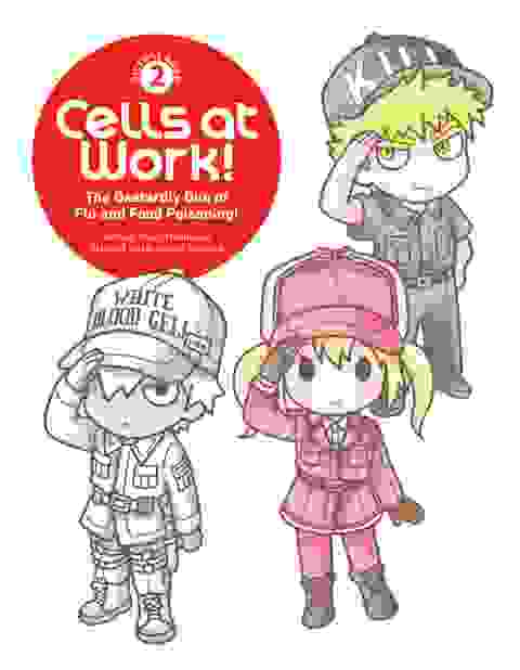Cells At Work! Picture Book h/c vol 2: The Dastardly Duo Of Flu And Food Poisoning!