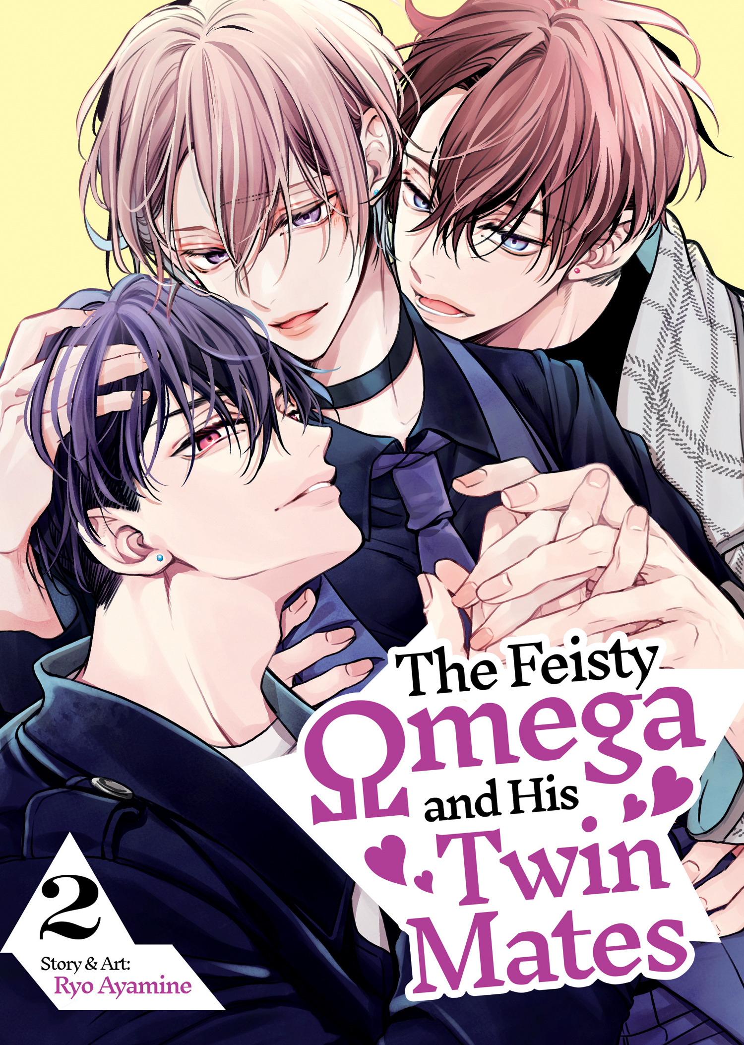 The Feisty Omega And His Twin Mates vol 2