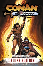 Conan The Barbarian h/c vol 1 Bound In Black Stone Dlx Ed