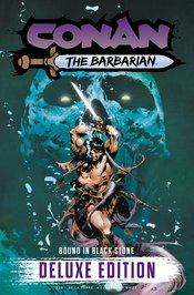 Conan The Barbarian h/c vol 1 Bound In Black Stone Dlx DM Ed