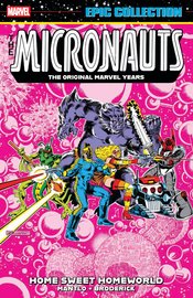 Micronauts Epic Collect s/c Original Marvel Years Homewolrd