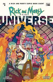 Rick And Morty Vs The Universe #1 Cvr A Bardin
