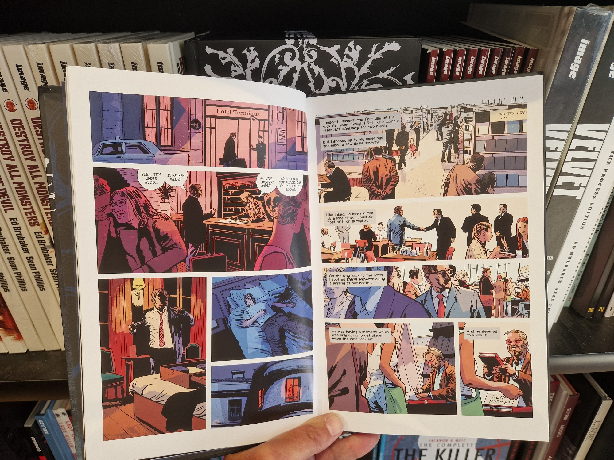 Night Fever h/c by Ed Brubaker & Sean Phillips, Jacob Phillips