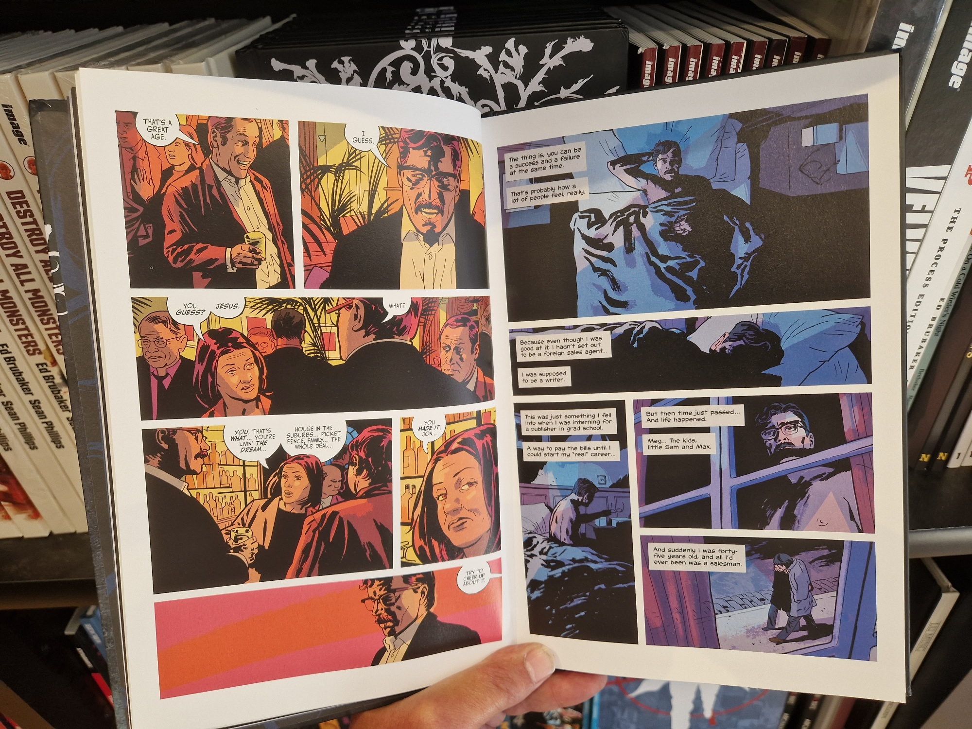 Night Fever h/c by Ed Brubaker & Sean Phillips, Jacob Phillips