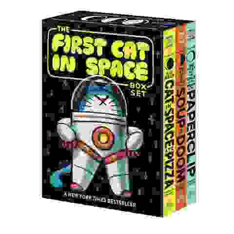 First Cat In Space 3-book Box Set s/c