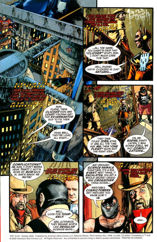 Top 10 by Alan Moore Top 10 by Alan Moore