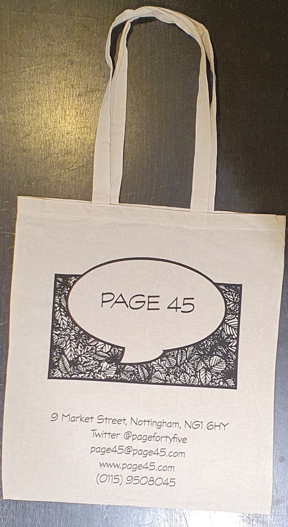 Page 45 Tote Bag