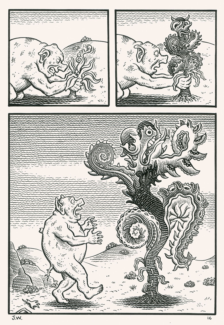 weathercraft h c by jim woodring